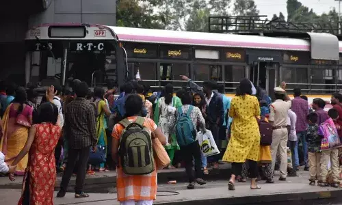 women travel, TSRTC, Zero tickets , Free Bus