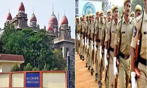 telangana, high court, line clear,  constable recruitment,