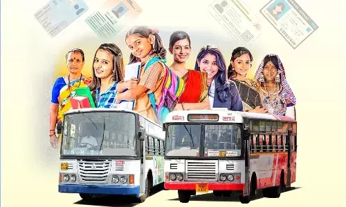 Telangana, women, traveling , TSRTC buses