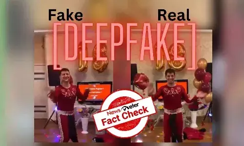 Ukrainian President Zelensky, dancing man, Fact Check, deepfake