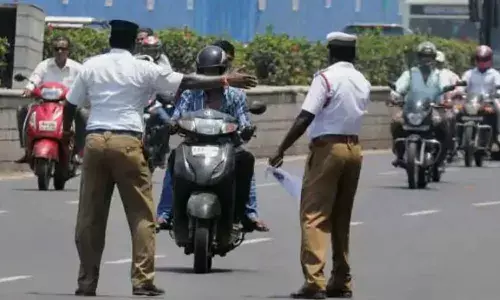 only one day, pending challans, discount, telangana,