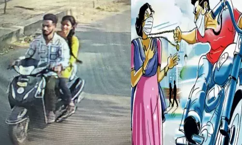 chain snatching, lovers,  nalgonda,