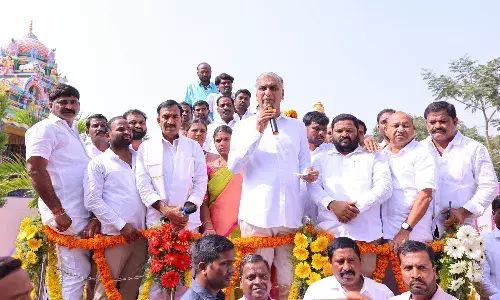 brs, mla harish rao,  congress govt, telangana ,