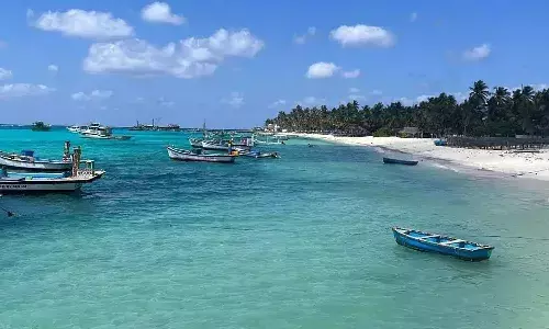 Lakshadweep, Hyderabad, Maldives row, Agatti Island