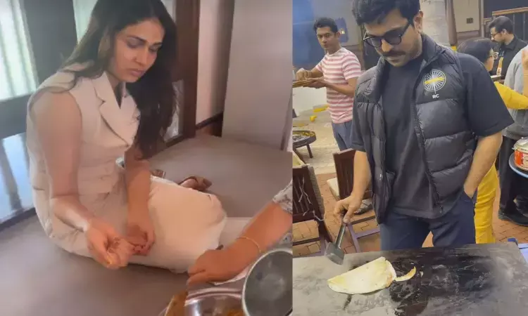 mega family, pongal celebrations, ram charan ,