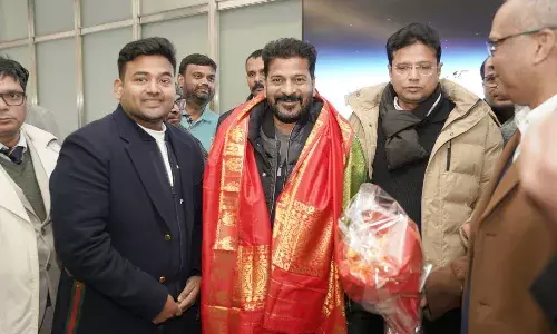 telangana, cm revanth reddy,  davos tour ,