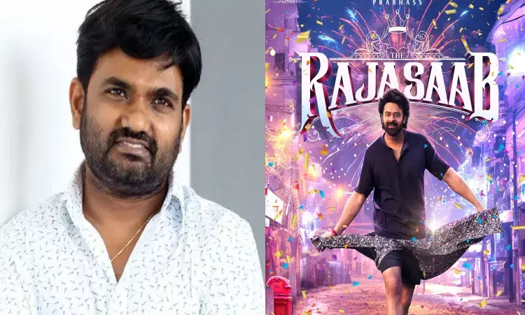 prabhas, the raja saab, movie, maruthi, tweet,