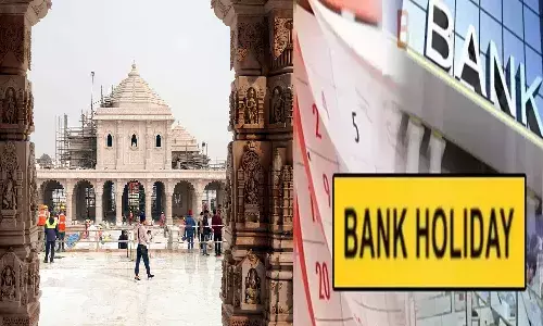ayodhya, ram  mandir, january 22nd, banks,