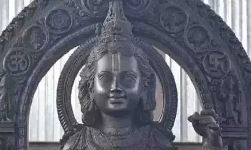 ప్రాణప్రతిష్ఠకు ముందే బాలరాముడి ఫోటో వైరల్