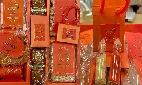 ayodhya, ram mandir, special prasad,  guests,
