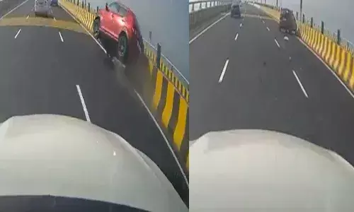 accident,  atal setu bridge, mumbai,