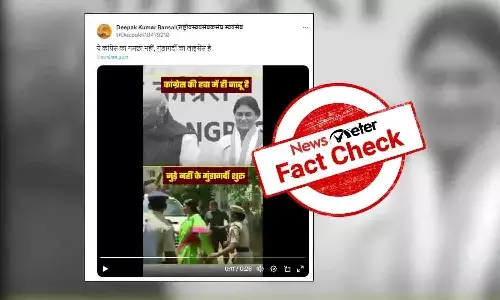 FactCheck : కాంగ్రెస్ లో జాయిన్ అయిన వెంటనే వైఎస్ షర్మిల పోలీసుల మీదకు దాడికి తెగబడ్డారా.?