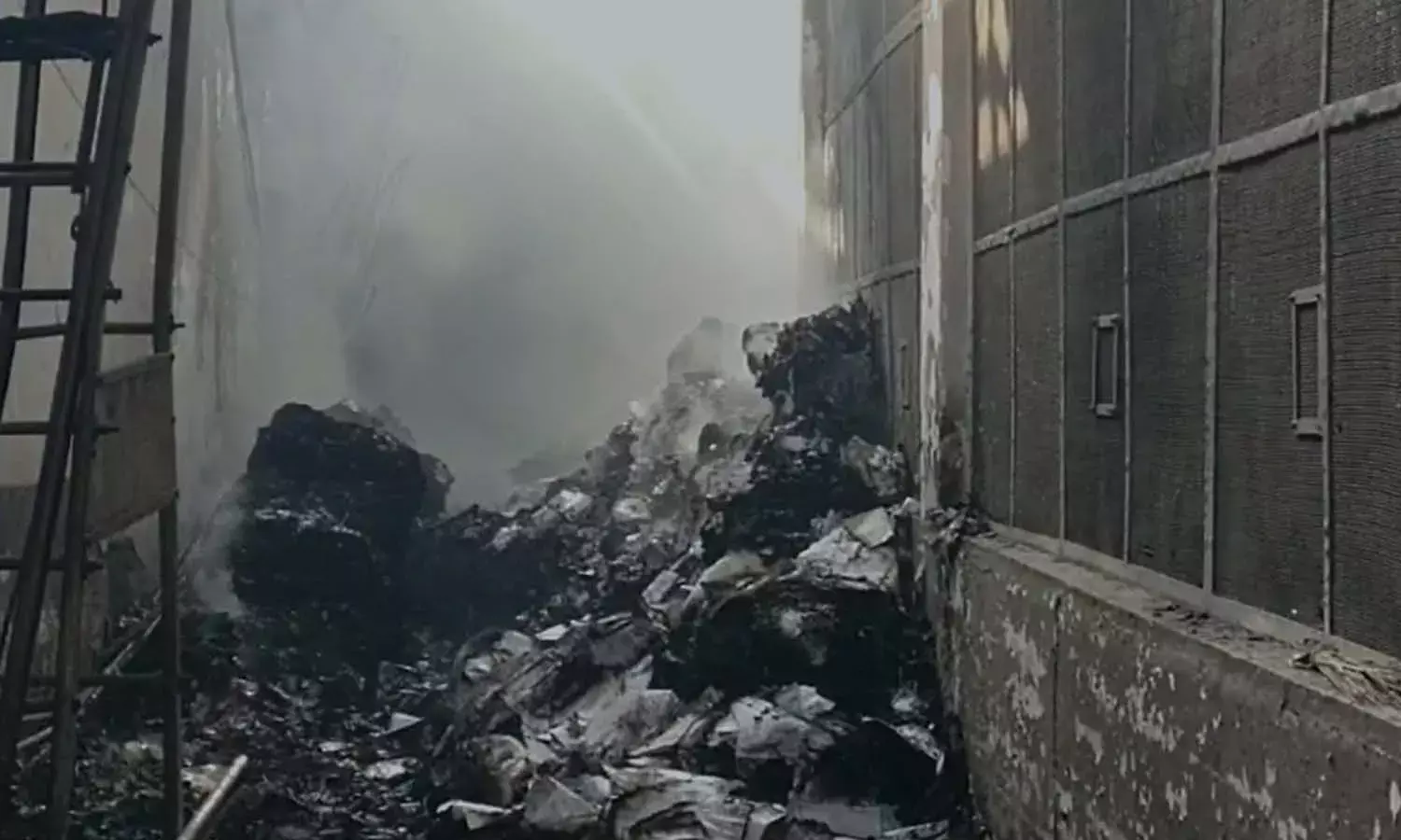 Fire, Mint Compound, Government Book Printing Office, Hyderabad