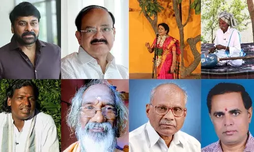 Telangana, Andhra Pradesh, Padma awards