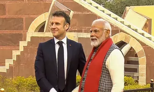 republic day, delhi, france president, macron,