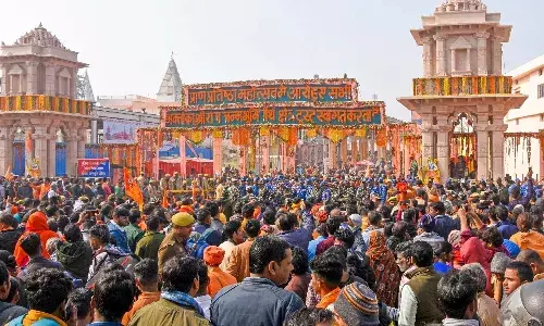 Ram temple, Ayodhya, devotees,  Shri Ram Janmabhoomi Teerth Kshetra Trust