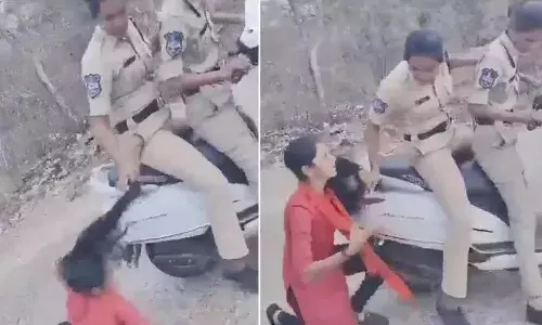 Cyberabad CP,  constable suspend, ABVP activist, Hyderabad