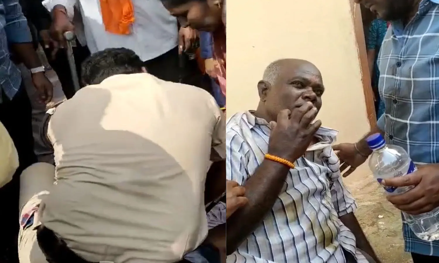 medaram jatara, man heart attack, constable cpr,