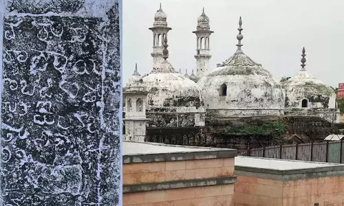 Telugu inscriptions, Gyanvapi mosque, mandir, varanasi