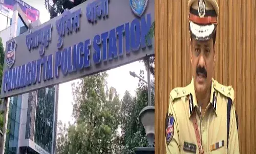 hyderabad, police commissioner, sensational decision, panjagutta, police station,
