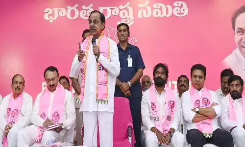 brs, kcr , sensational comments,  congress govt,