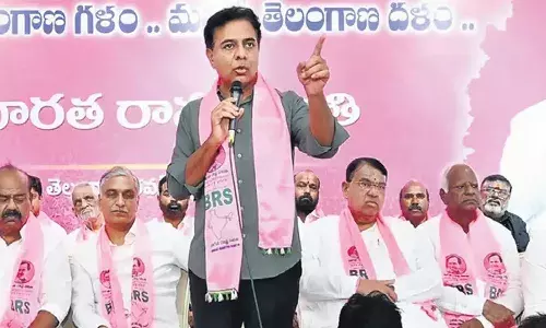 brs working president, ktr, comments, congress govt  ,