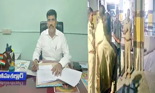 visakhapatnam, tahsildar, ramanaiah, murder,
