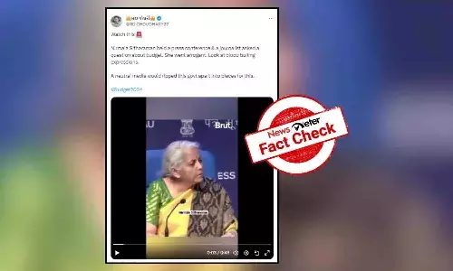 FactCheck : నిర్మలా సీతారామన్ మీడియాతో మాట్లాడిన వీడియో 2024లోనిది కాదు.. 2023 బడ్జెట్ ప్రెస్ కాన్ఫరెన్స్లోనిది