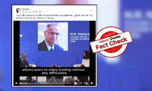 FactCheck : వైరల్ అవుతున్న ఇన్ఫోసిస్ వ్యవస్థాపకుడు నారాయణ మూర్తి డీప్ ఫేక్ వీడియో!