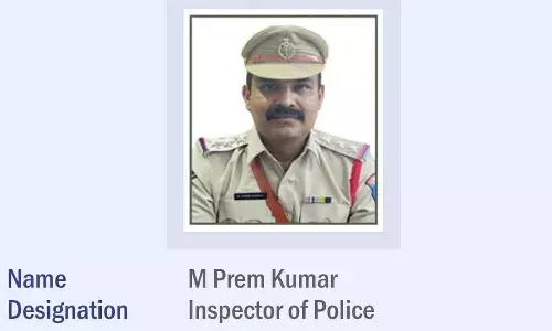 Hyderabad, CP Avinash Mohanty, suspended, Inspector M Prem Kumar, Miyapur Police Station