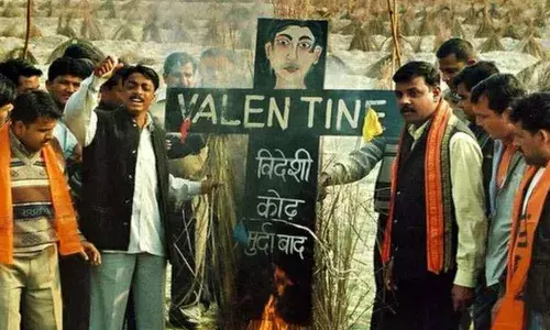 valentines day, bajrang dal, warning,