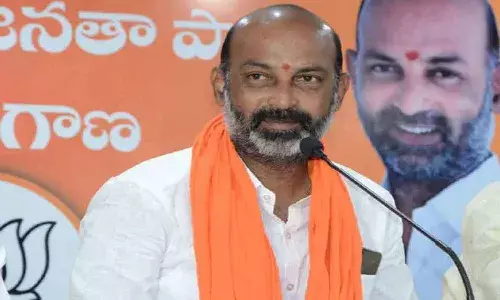 bjp, bandi sanjay, comments, brs, congress,