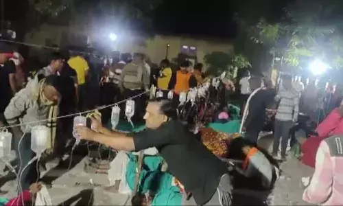 ill, prasadam, Maharashtra, Lonar, Buldhana district