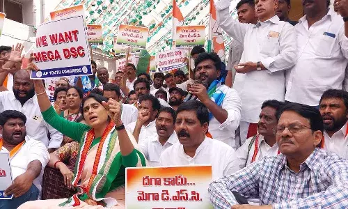 andhra pradesh, congress,  sharmila, chalo secretariat,