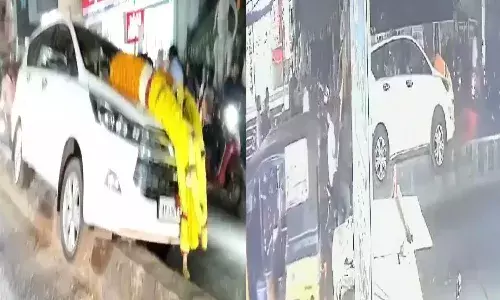 tdp, chinarajappa, car accident, viral video,