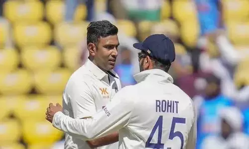 రాంచీ టెస్ట్ మ్యాచ్ లో రికార్డులు బద్దలు కొట్టిన అశ్విన్, రోహిత్ శర్మ