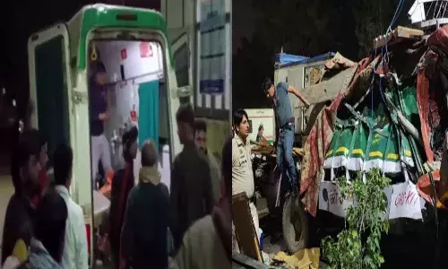 uttar pradesh, road accident, six people dead,