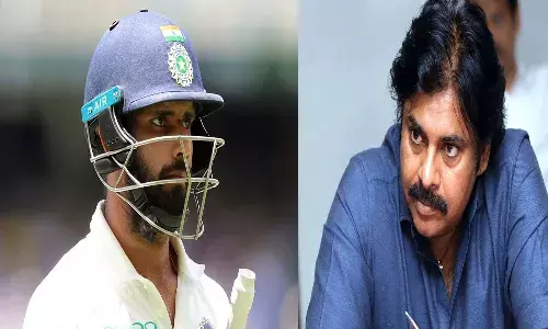 pawan kalyan,  hanuma vihari, cricket, ycp,