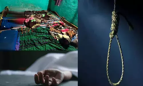 father, suicide,  kill, three child, ranga reddy,