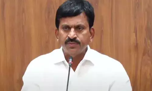 minister ponguleti, comments,  dharani, telangana,