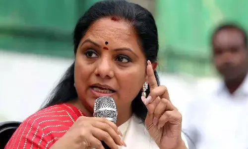 brs, mlc kavitha, comments,  telangana, congress government,