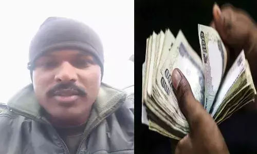bribe ,  army jawan,  tehsildar office, telangana,