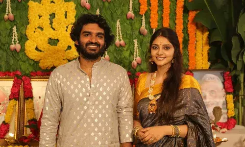 tollywood, hero kiran abbavaram,  marriage,