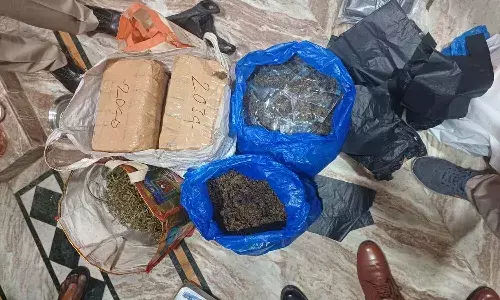 ganja , Nanak Ram Guda,Hyderabad