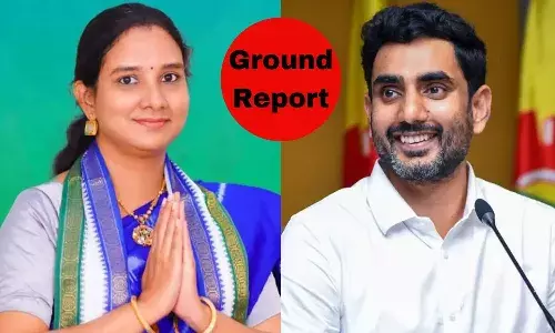 ground report, tdp, nara lokesh vs ycp newbie lavanya, mangalagiri,