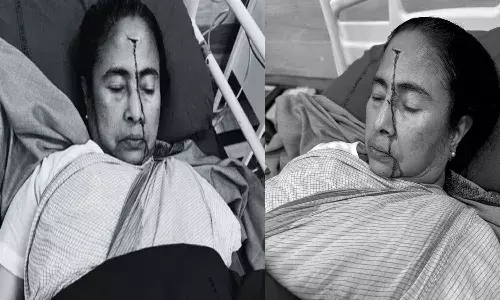 west bengal, cm mamata banerjee, head injury,