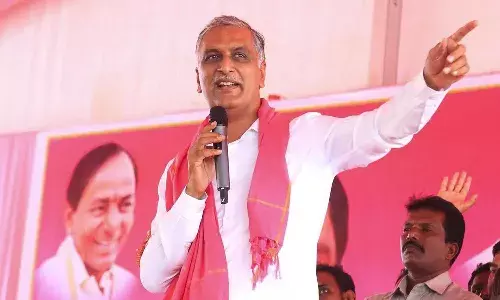 brs, mla harish rao, comments,  telangana, congress,