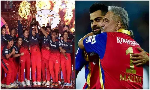 ఆర్సీబీ మహిళల జట్టు డబ్ల్యూపీఎల్ టైటిల్ను గెలిచాక పురుషుల టీమ్కు గుడ్లక్ చెప్పిన విజయ్ మాల్యా