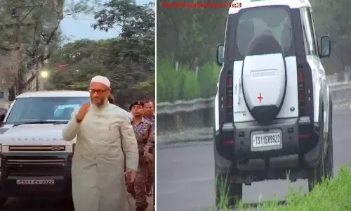 traffic, pending challan,  mp asaduddin Owaisi, car,