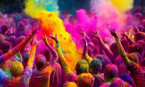 Holi festival, Telugu states , Holi